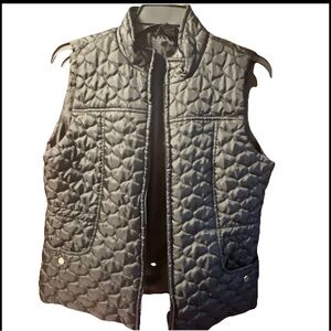 New Directions Quilted Black Vest